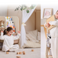Kinderregal für Bücher &amp; Spielzeug, Groß Weiß