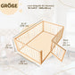 Montessori Bed For Kids and Toddlers from 6 month (EU Size 200x120 cm) - Goodevas